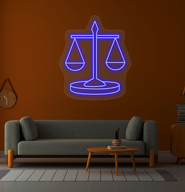 Libra Neon Sign